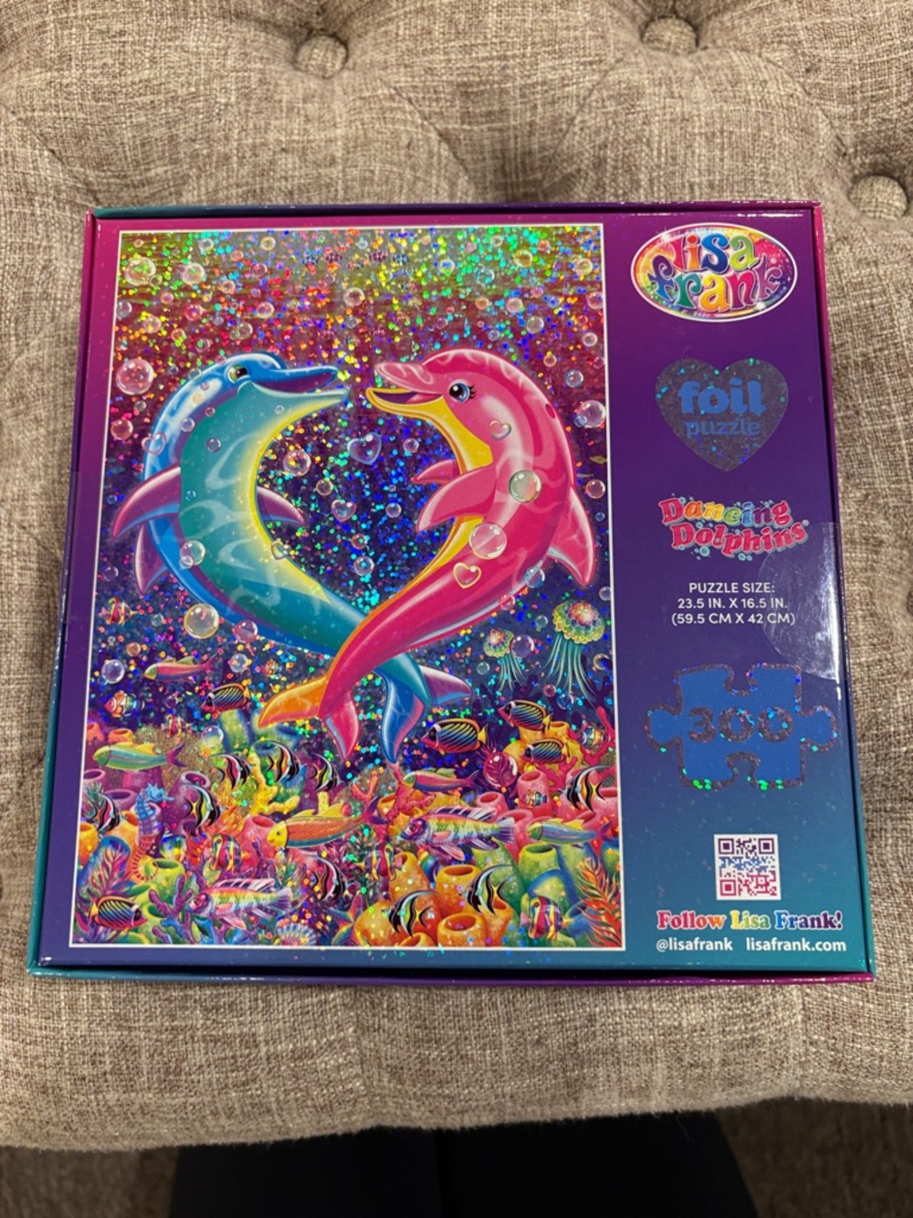 NWT Lisa Frank Dolphin Under the Sea Puzzle - Picture 2 of 4